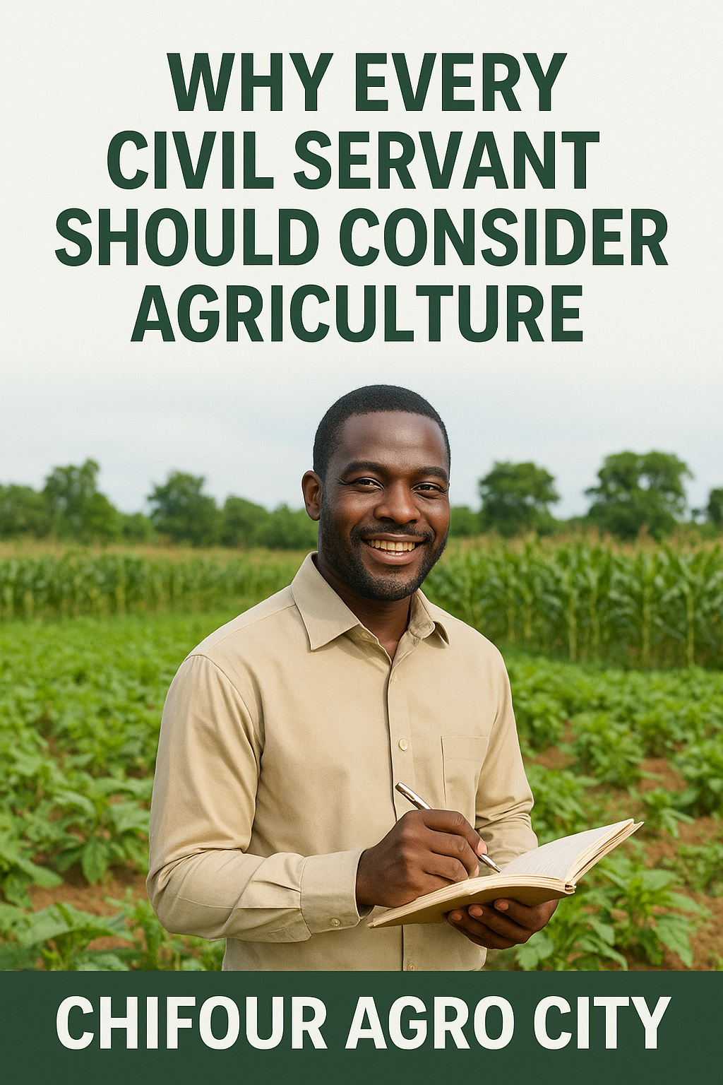 Why Every Civil Servant Should Consider Agriculture
